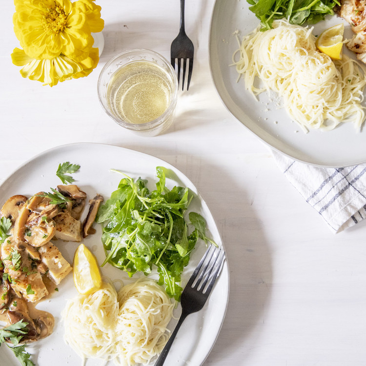 Picture of Chicken Marsala & Angel Hair